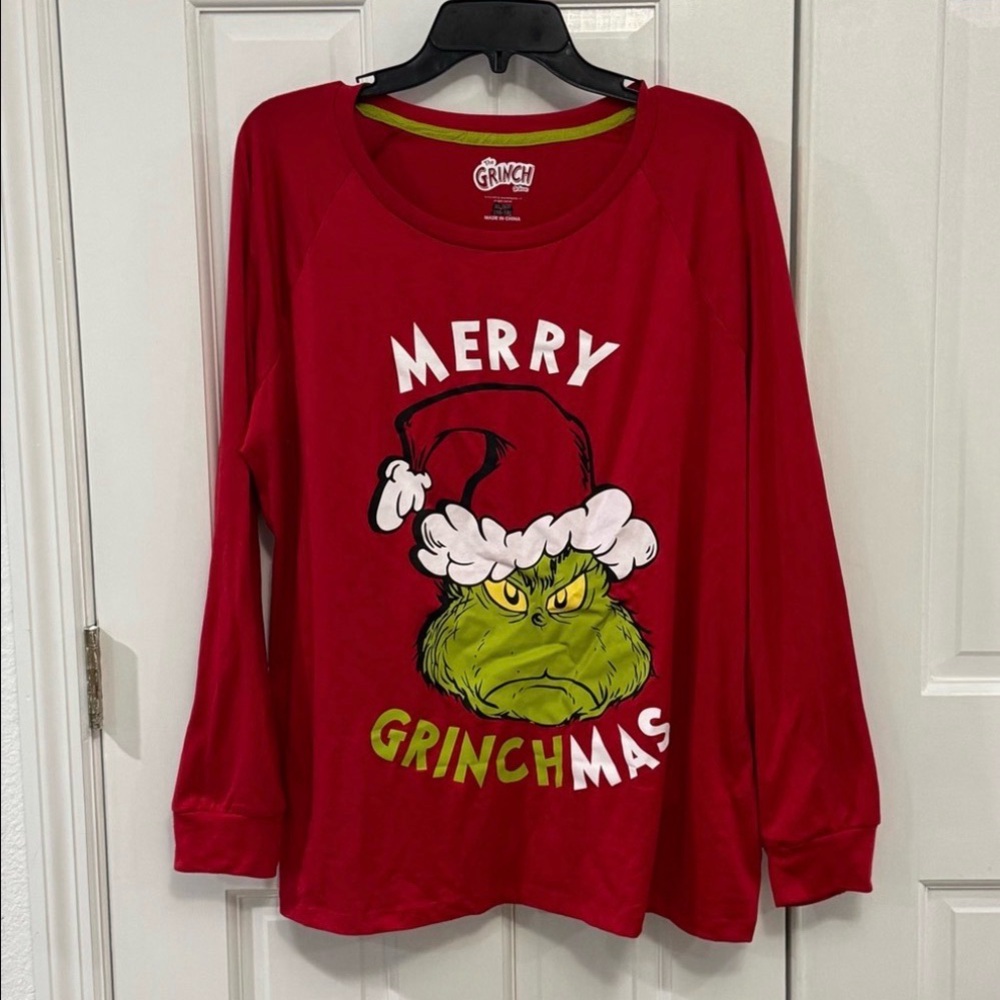 The Grinch “Merry Grinchmas” Long‎ Sleeve Tee – XXXL